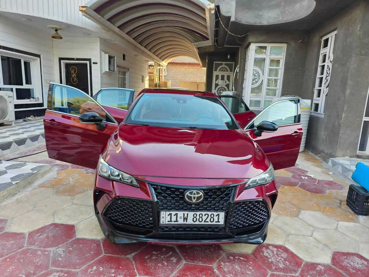 تيوتا افلون لون ماروني 2019 وارد امريكي  
بيه رش 3قطع الجاملغ الايسر رش اثر شخط القطع 
بدون دواخل وبدون معجون ماشيه 178000كم  
المواصفات لمتدد
1-فتحه سقف 
2- داخل جلد مشمشي 
3- رادار +كامرات محيطيه 360 درجه 
4-شحن لا سلكي 
5-محرك 3500
6-توقف ذاتي 
وبيها هواي مواصفات والسيارة جديده وسونار مرفق بالمنشور 

🛑 السعر 235 وبيها مجال 

السنويه مساقطه وبااسمي
تحويل ثاني يوم 

رقم الهاتف 
***********
