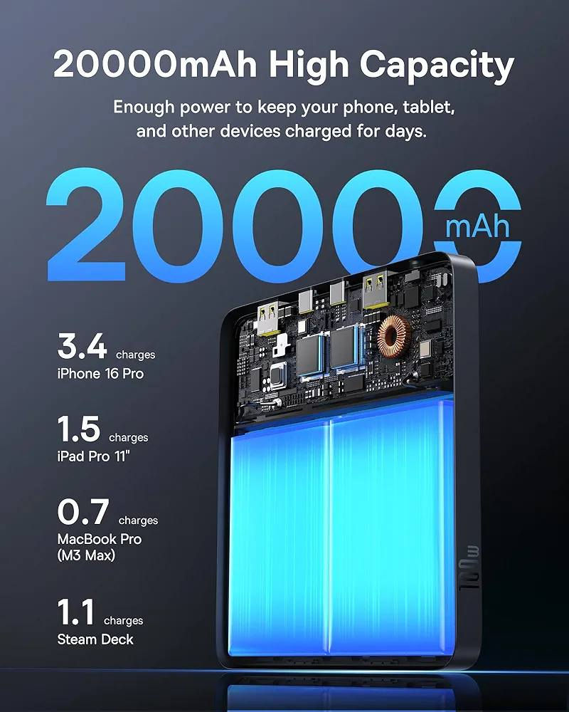 متوفر جديد 
بور بنك 20الف ملي انبير
100 واط


**إذا كنت صاحب هذا الإعلان وتريد حذفه لأي سبب، رجاءا أرسل رسالة إلى الدعم الفني**