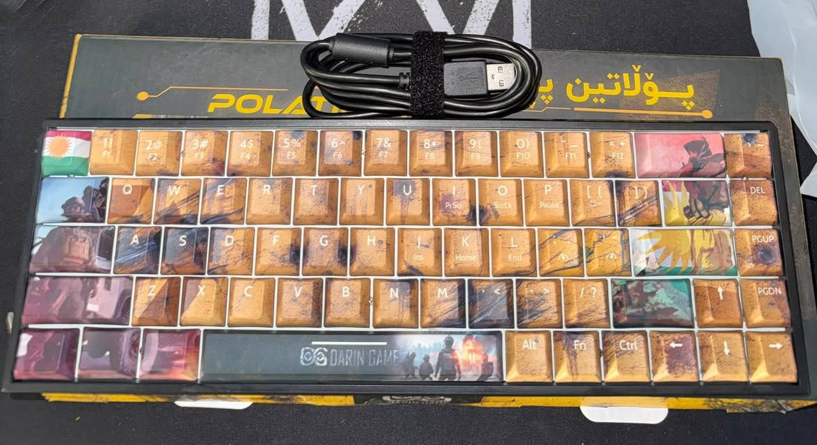 کیبورد للبیع
E-YOOSO Red switch ٣٠ الف

Polatin pro megnatic switch ٦٥ الف

Snpurdiri brown switch ٢٨ الف
توصل كل مكان ٥ الف🚚

ئەدمین🖤


**إذا كنت صاحب هذا الإعلان وتريد حذفه لأي سبب، رجاءا أرسل رسالة إلى الدعم الفني**