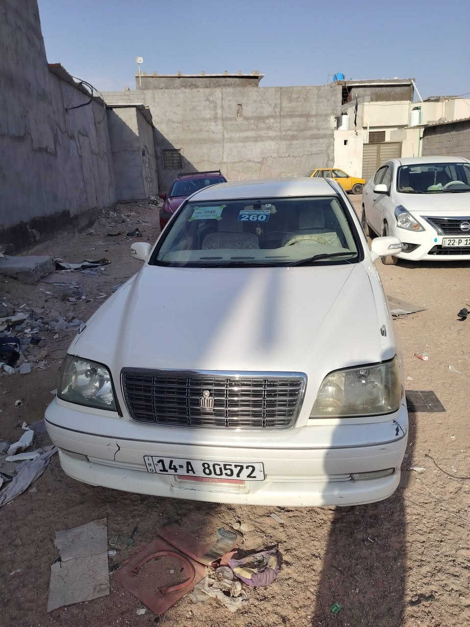 السلام عليكم مرا خصت الادمن ملكه للبيع مديل 2000 دكمتين كصه قمار رقم بصره انكليزي بيها ضربه جاملغ خلفي والباقي كلها جاهزه السعر 87 وبيها مجال الاتصال علئ الرقم *********** العنوان الجزيره شط العرب
