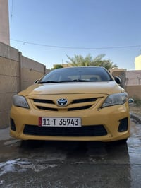 كورولا XLi • محدث ٢٠١٣ • حادث باب سايق