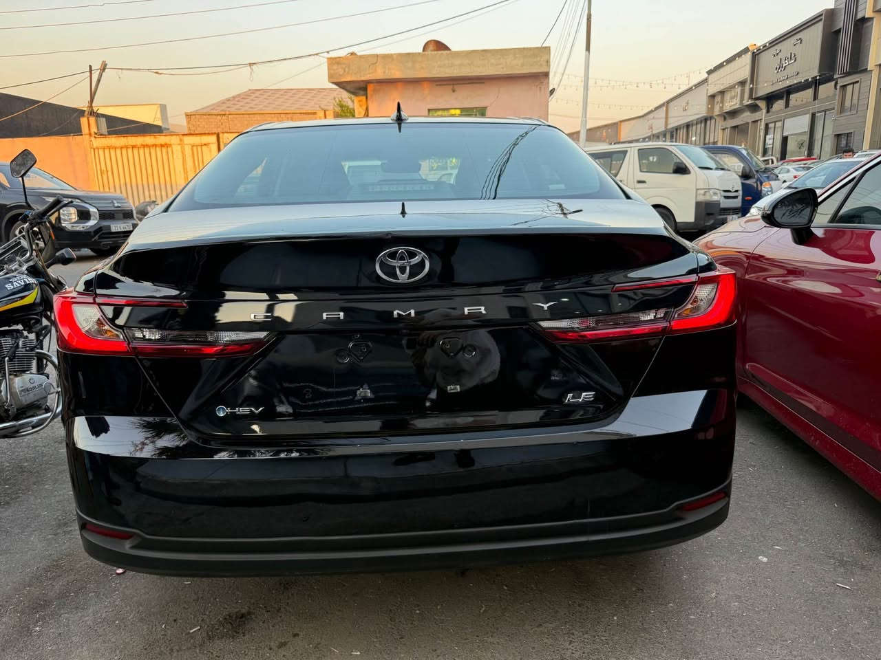 Toyota Camry le 2025 hybrid 

وارد امريكي 
تويوتا كامري هايبرد

حادث خمس قطع سبوخ وسقف تعديل pdr
و شبر شبر بلتكمه صبغ

بدون دواخل
ارباكات سليمه

كير و محرك و كهربائي بشرط

مكان السيآره ارييل 
سعر 175$
مجال كلش قليل

تترقم شمالي

رقم تلفون
*********** أربيل, العراق
