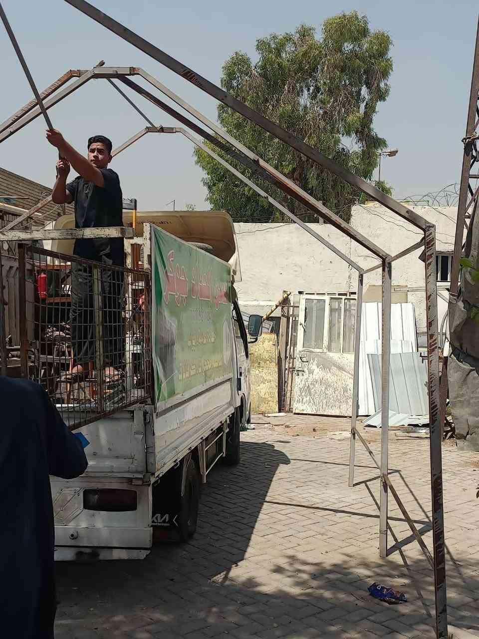 سلام عليكم جادر موكب تفصال جديد 6في4 العنوان بغداد المدينه الرقم ***********
