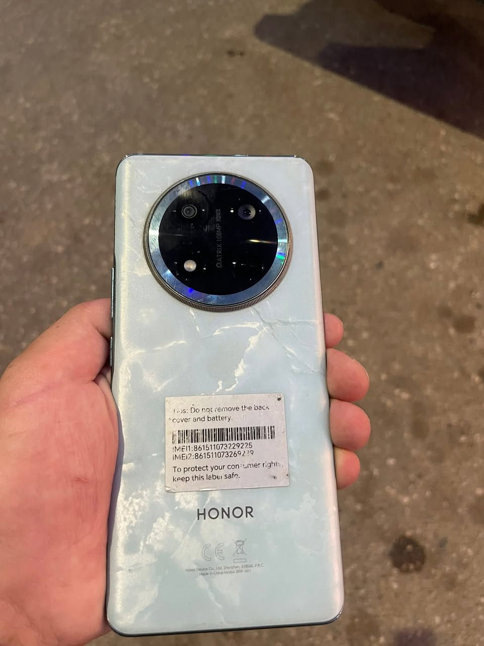 هونر x9c
256 ذاكرة 
دبل سيم 
نظيف مامفتوح
ب350


**إذا كنت صاحب هذا الإعلان وتريد حذفه لأي سبب، رجاءا أرسل رسالة إلى الدعم الفني**