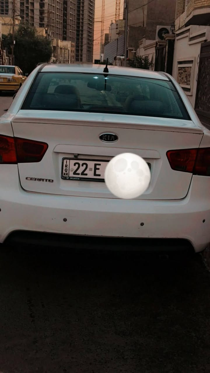 سلام عليكم عندنا كيا سيراتو للبيع موديل 2012
محرك 1600مكانهاو بغداد الاستفسار على رقم،***********سعر مئه وثمانيه $،10800
