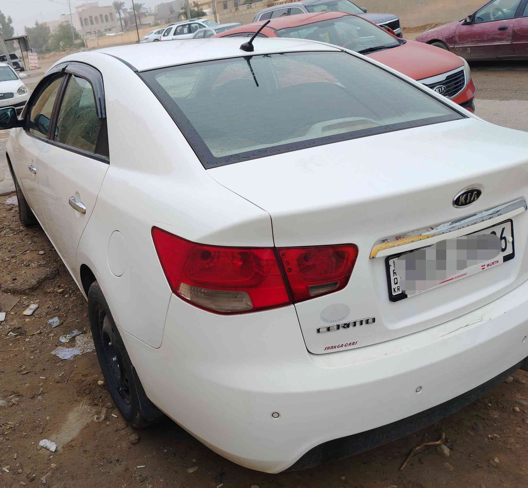 للبيع سيارة سيراتو 2013 لون ابيض رقم سليمانيه دولي الجديد
#بيها فتحت تنته بانورما /حساسات شغاله/كامرة مع شاشتها  

#كير 6/نمرات ومحرك كذلك شرط من التبخير وغيرها

#ضرر حسب سونارين جاملغ الخلفي فقط قطعه واحدة 

#بالسونار الثاني يظهر صبغ الباب الأيمن وبسونار ثاني يقرأ مفتوح فقط

#يعني تنحسب قطع اقل من قطعتين

#وضررها بدون تصليحات بدون دواخل

#السعر 115$

#للإستفسار الاتصال على الرقم ***********

#مكاني الشرقاط وهذا الأسبوع متواجد بتكريت
