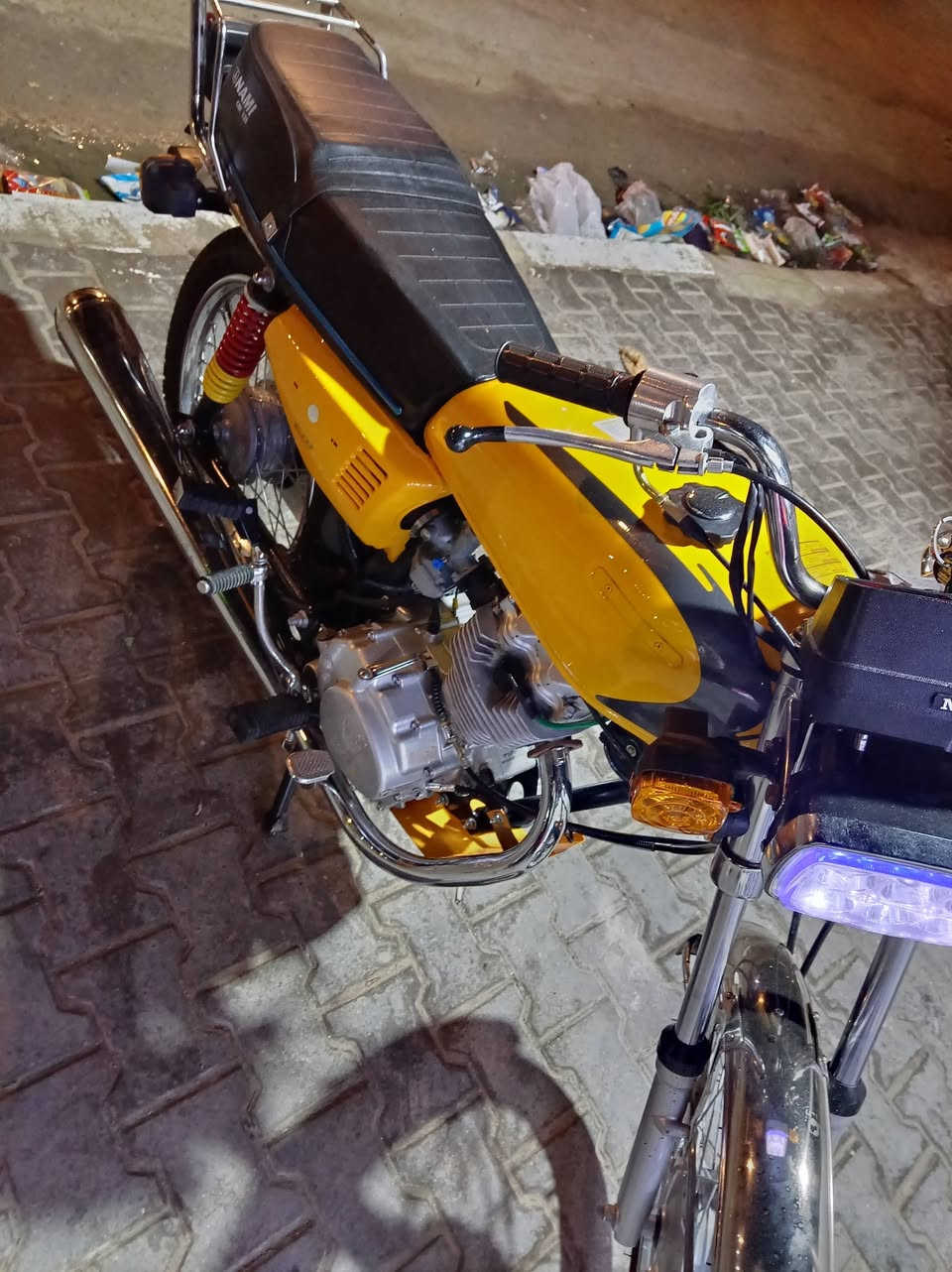 السلام عليكم دراجه نامه موديل2017تعمير كله جديد مكينه مستعمله ستعمال بيت رقم وسنويه السعر مليون و650مجال قليل مكلف بنشر رقم صاحب دراجه***********
