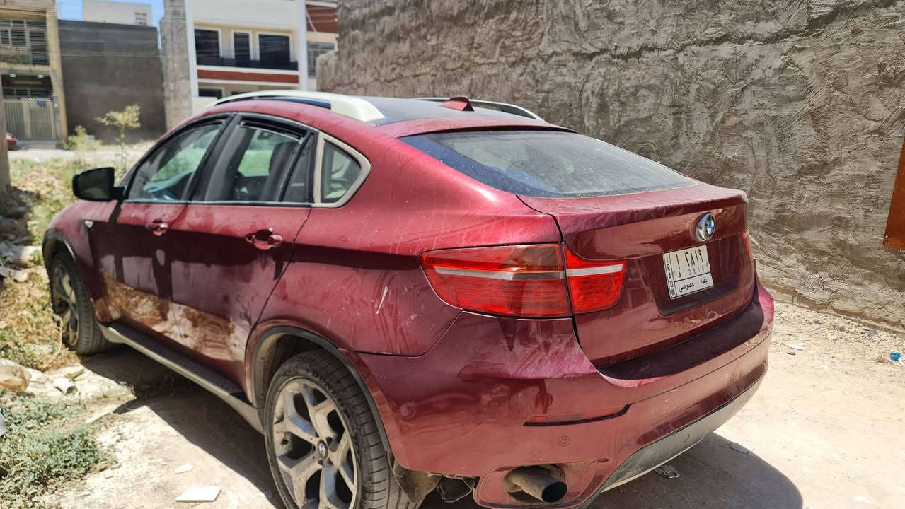 السلام عليكم 
للبيع BMW X6 موديل 2012 خليجي
حادثها هنا الچاملغ الايمن
مصبوغة حزام
محرك N55
السيارة مابيها نواقص من كهرباء وميكانيك
تبريد شغال
طخة على گد اصبع بالباب الخلفي جهة اليمين موضح بالصورة
نواقصها :-
كشنات + دشبول ( الايرباك طاگ ) + بطانة باب السايق فقط السكه الفوگ مكسورة
حزام الامان عاطل
حساسات + كاميرا جانبية
شي على شي نواقصها تكلف تقريباً ١٠ أوراق
سولفت كلشي بأمانة حته اليجي يشوف نفس المنشور
واذا ناسي شي الله والعاذرين

السعر المطلوب ١٤٠
للأستفسار الاتصال على    ***********
اخوكم ابو فدك
