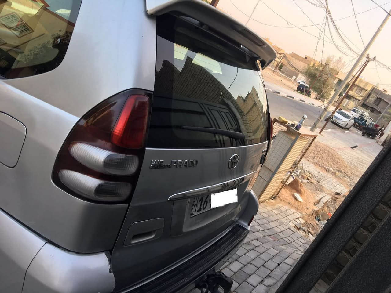سلام عليكم
ابرادو 2007 خليجي وكاله الساير  4 سلندر 2700 
رقم ديوانيه دفع رباعي 7راكب 
بيه 3 قطع صبغ بدون دواخل وبيه جراد بسيط 
محرك وكير ممتاز حداديه 90‎%‎ تبريد ثلج 3 قطع مركزي 
سعر 128$ وبيه مجال مكانه كربلاء رقم موبايل ***********
