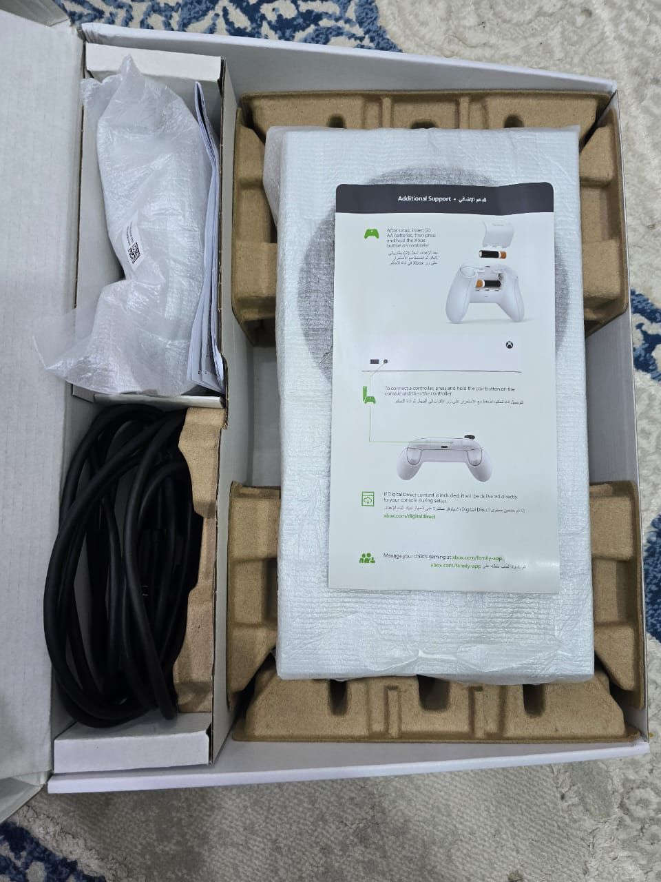 السلام عليكم جهاز Xbox series s للبيع
الجهاز فول نظافة و استخدام قليل شرط شخط ما بي و يجي وياه جويستك الاصلي و كيبلاته و أيضاً غلاف الجويستك موجود اي نقص ما بي و ولا داخل صيانة شرط تاخذه برغي منه ما مطخوخ و تجي تفحص و تاخذ عنواني كربلاء و سعره (340) و بي مجال قليل.


**إذا كنت صاحب هذا الإعلان وتريد حذفه لأي سبب، رجاءا أرسل رسالة إلى الدعم الفني**