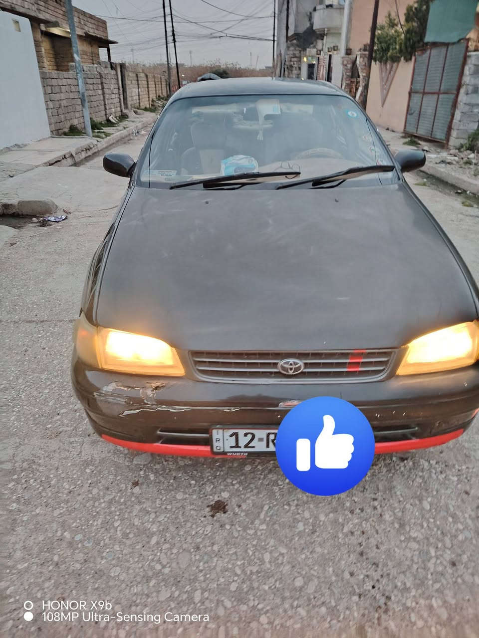 كورلا  موديل 95 رقم نينوى انكليزي  تدفى شغال محرك 16  سعر 47بيهامجال للتواصل على الارقم ***********
