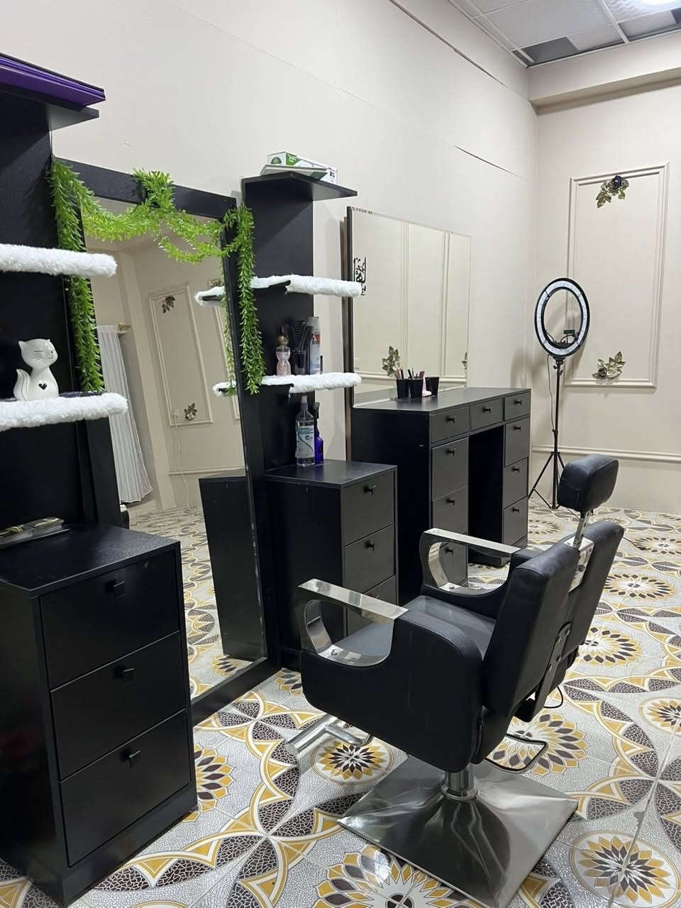 کورسی و مێزتەوالێتی سالۆن زۆر پاکو نوێیە چەن جارێکی زۆر کەم بەکار هاتوە نرخی 400$(*********** )
