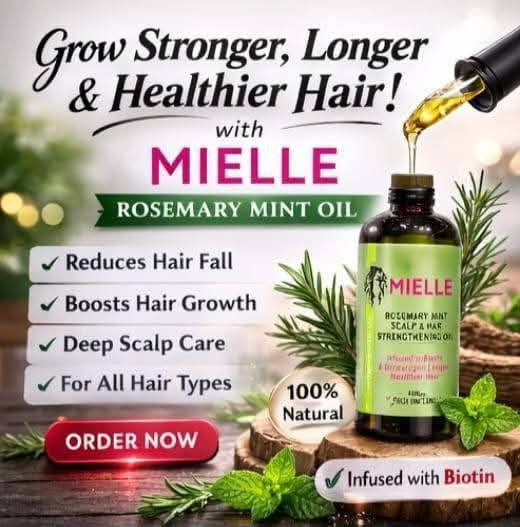 رمضان كريم 🌙
استمتعوا بعروضنا الرمضانية
خصم 20% يجمع بين الجودة والسعر المناسب
اختياركم علينا… والتوفير عليكم ✨

✨ تعبتي من تساقط الشعر والفراغات؟
✨ شعرك ضعيف ومابي لمعان؟
الحل بين إيديج 👇
🌿 زيت Mielle Rosemary Mint الأصلي
تركيبة قوية من إكليل الجبل والنعناع حتى:
✔ يقلل تساقط الشعر
✔ يحفّز نمو شعر جديد
✔ يقوّي البصيلات
✔ يعالج جفاف فروة الرأس
✔ يخلي شعرك أقوى ولمّاع
طريقة الاستخدام سهلة 👌
دلكي فروة الرأس بكمية بسيطة 3–5 دقايق
واتركيه ساعتين أو طول الليل
واستخدميه 2–3 مرات بالأسبوع
🔥 نتائج تبين خلال أسابيع مع الاستمرار
📦 توصيل لكل محافظات العراق
💰 الدفع عند الاستلام
راسلنا هسه واحجزي عبوتج قبل ما تخلص الكمية ✉️
سعر القطعة 15000
سعر قطعتين 25000
سعر ٣قطع 35000
التوصيل مجاني لكل محافظات العراق
للحجز او الاستفسار تواصلو معنا على الواتس اب *********** 
***********
