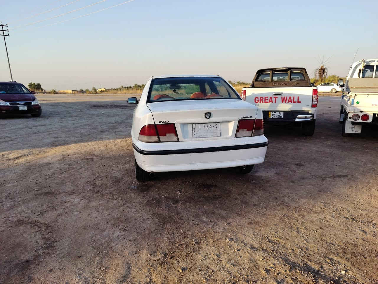 سلام عليكم سمند موديل 2011سنويه 2027 سياره بلاديه تبريد شغال ثلج  مكاني الحمزه الشرقي سعر خاص***********
