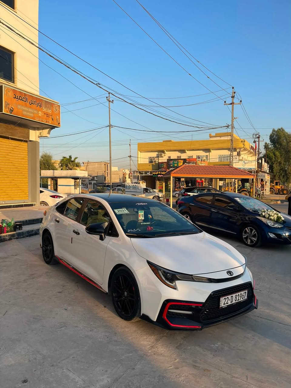 السلام وعليكم 

سياره كورلا 2021 apex✅

للبيع او مرواس فورتي جيتي فقط يكون فول✅

سياره ضرر خارج العراق جاملغ وبابين بدون معجون ولا دواخل ✅

مواصفات ✅

بصمه تشغيل ✅

بصمه باب ✅

بصمه صندوك✅

تحديد مسار✅

مانع انزلاق ✅

تثبيت كروز✅

اكزوز رياضي ✅

سكف بلادي شركه اسود ✅

شفتات استيرن ✅

وبيها موصفات هواي ✅

بس بدون سلايت ✅

سيارت رياضي بلادي ✅

✅السعر عل رقم ما جوب خاص ✅

***********✅
بي وتساب هم ✅
