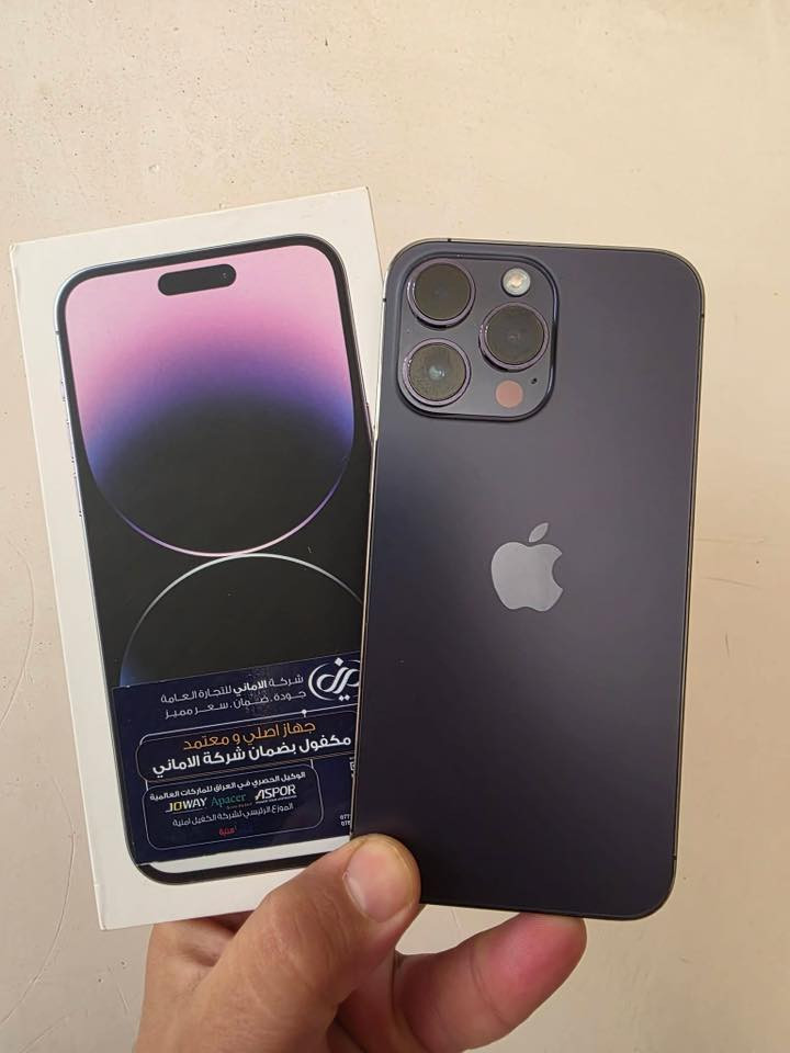 ١٤برو ماكس ذاكره ٢٥٦بطاريه ٨٩شرق اوصط جهاز جدا نضيف بيع او مراوس ١٥برو ماكس وانطي فرق مكاني كربلاء فقط اتصال مامتواجد ***********
