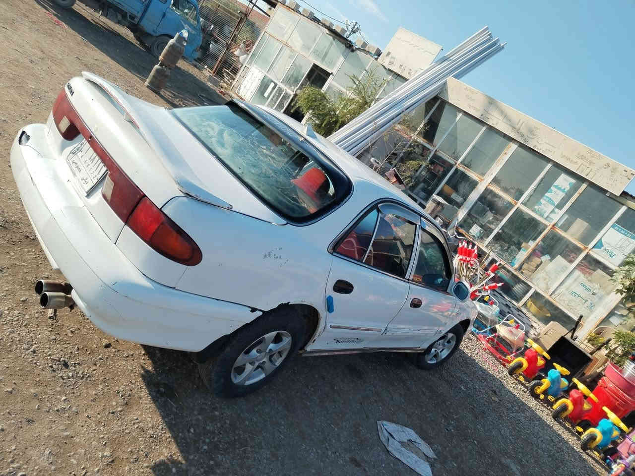 سوناتا تو ٢ موديل ٩٥ سنويه ب اسمي مكينه جديده تخم تاير تبريد خير من الله مكان السياره ديالى الخالص السعر ٣٧ ورقه بيه مجال رقم الهاتف ***********
