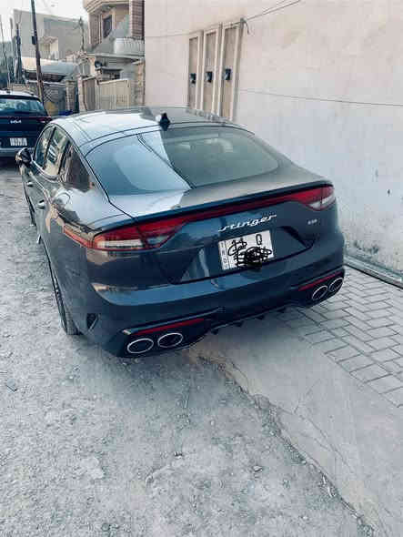كيا ستنكر موديل 23 دخول جديد ماشيه 28ميل  مرقم بغداد باسمي مكينه 6 سياره بعده كسر فلين رايده ب 215مكاني بغداد الدوره شارع ابوطياره ***********

