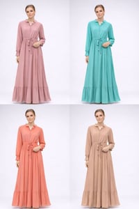 فساتين تركي • مقاسات مختلفة • شارع المواكب