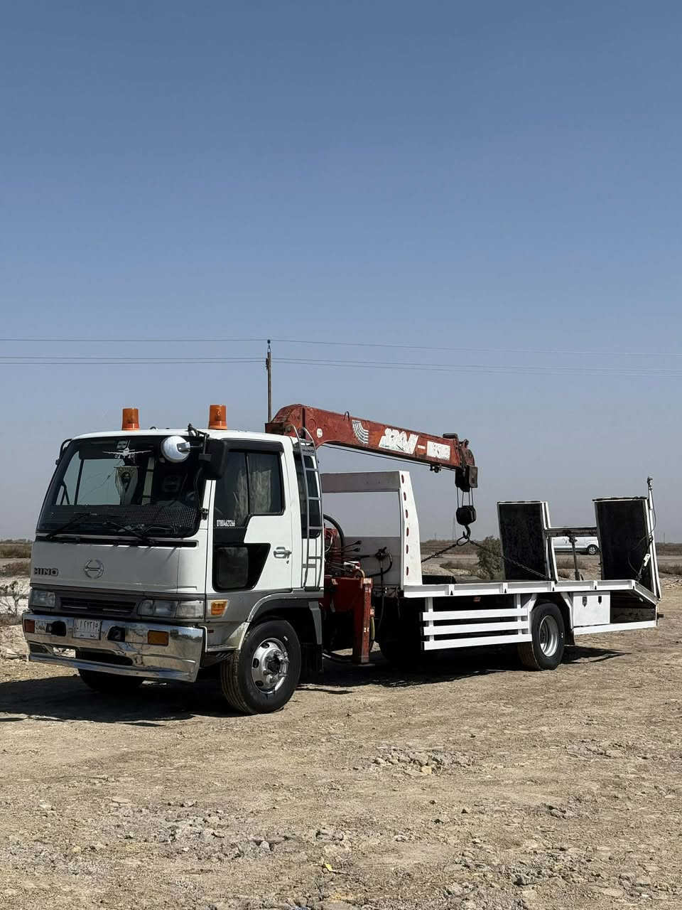 هينو انكر موديل 1997/ كرين يونك مخالف 3 سلايت / مداور ثاني يوم /سياره جاهزه السعر 285 بيه مجال الاتصال *********** 
مكلف بل نشر
