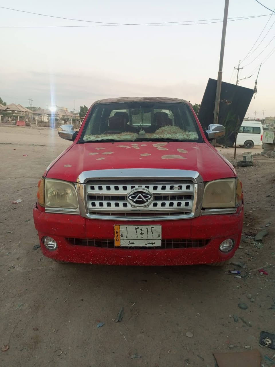 سيارة شيري مكفولة من الضربة والكص والنقل محرك ثرث واي ابلادي راعي السياره جاري يريد تحويل سنوية ساقطة ٢٠٢٣ 
سعر السياره 38 وبيه مجال العنوان البصرة الزبير الدرهمية ٢
هذا رقمي غير متواجد على الفيس ***********
