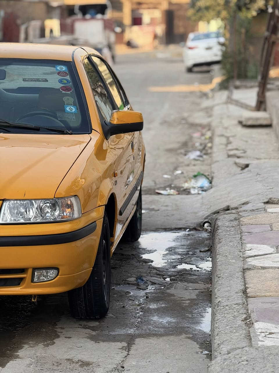 سلام عليكم سمند مديل 2017 ألون برتقالي مصفره هيئه وغرامات دشبول اسود مبدل بيها جاملغ ايمن بدون ضربه القديم موجود رقم ميسان الدولي الجديد بسمي تحويل ثاني يوم مكينه كير خير من الله تدفئه تبريد تخم تاير جديد شاده للاستفسار ***********
