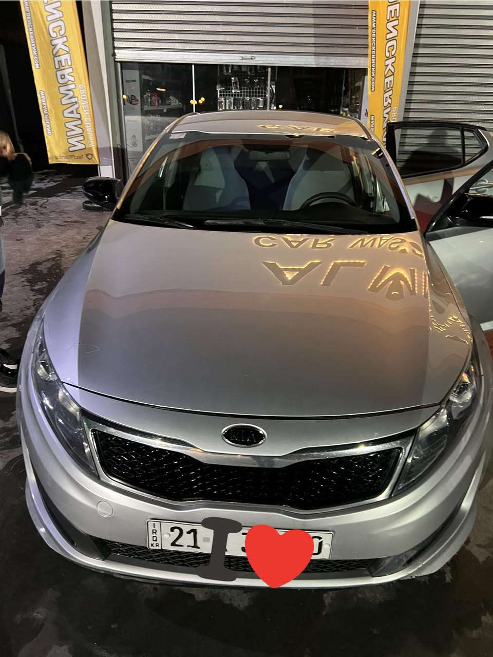 كيا أوبتيما 2014 خليجي طخه جاملغ خلفي فقط وبارد شويه ما بيهه صبغ كشر نضيف رقم سليمانيه السعر 120 وبيها مجال***********
