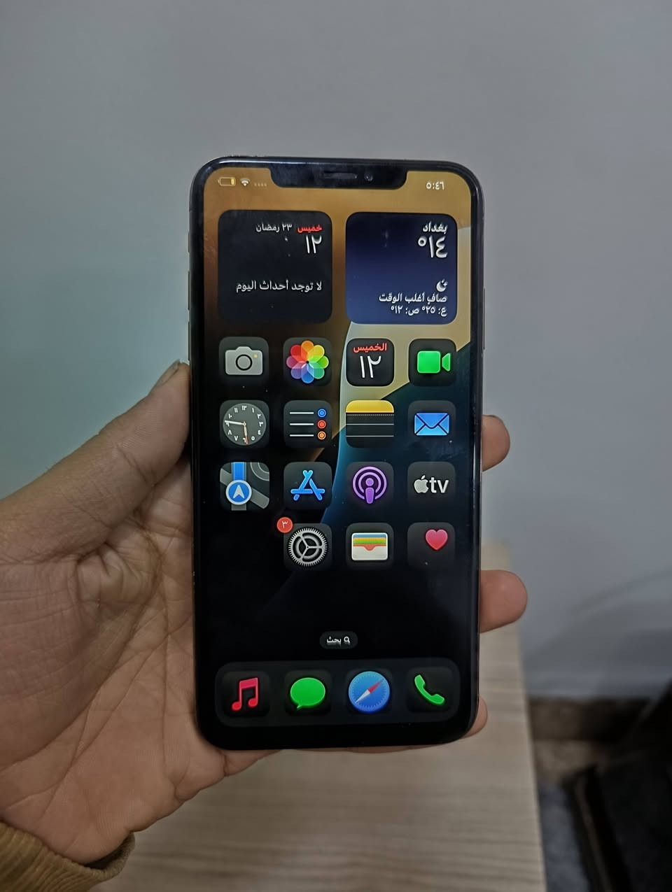 السلام عليكم ورحمه الله وبركاته عندي موبايل iPhone pro maxجهاز مبدل شاشة اصلي ثلث نقاط 
بطاريه 100ثاكرة 64 كيكه الجهاز فقط ضهر مكسور ول فيس ايدي مو شغلة


**إذا كنت صاحب هذا الإعلان وتريد حذفه لأي سبب، رجاءا أرسل رسالة إلى الدعم الفني**