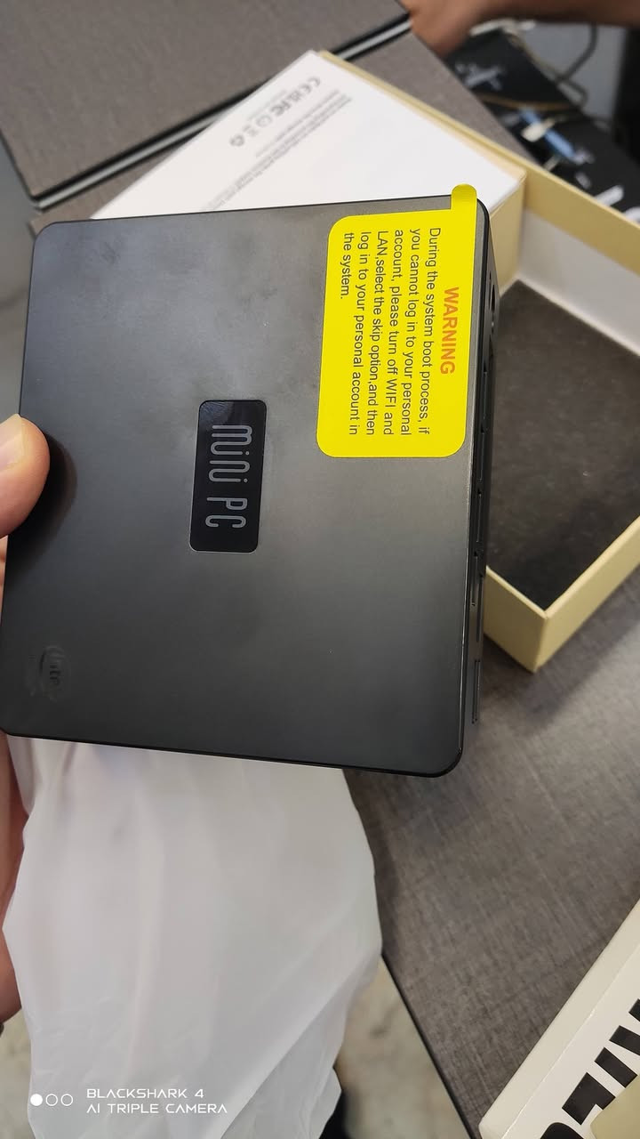 mini pc
رام 8 
هارد 128
السعر 90 الف للاستفسار خاص


**إذا كنت صاحب هذا الإعلان وتريد حذفه لأي سبب، رجاءا أرسل رسالة إلى الدعم الفني**