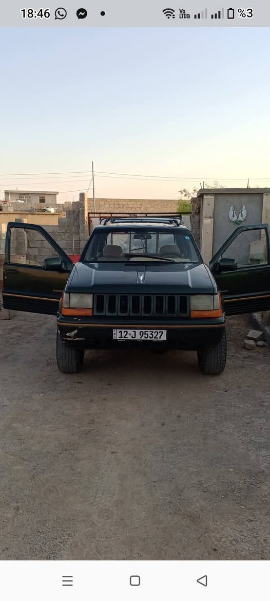 سلام عليكم اخوان جيب شيروكي موديل 93 محرك بطه2500 محرك وكير شرط كلشي مابي لايتات شغاله طخم تايات جدد بيهه كبون بانزين رقم الاماني بسم الشرعي اتريد وكاله اتريد تحويل سعرهه 50بيهه مجال بصيط مكاني موصل ***********
