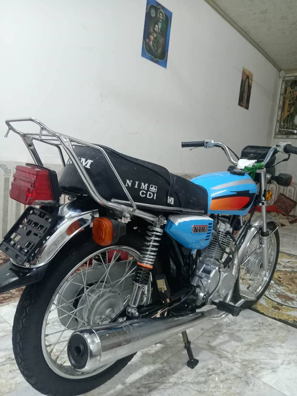 السلام عليكم دراجه  نامه موديل ٢٥
أوراق ٥ وياها سكنر سعرها ٧٥٠ 
مكان سيددخيل 
رقم تلفون ***********
