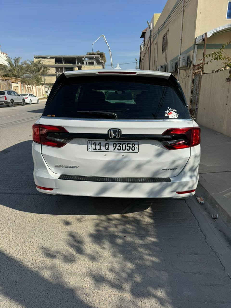 هوندا اودسي سپورت موديل 2023 رقم بغداد ماشيه 28 الف ميل بأسمي الرقم الجديد مشروع وطني
المواصفات:

7 راكب VIP

ابواب كهرباء

جنطه كهرباء

نظام التحكم

3 وضعيات قياده

نظام توقف طوارئ ذاتي

نظام مانع انزلاق

نظام مراقبة ضغط الهواء

9 نمر

نظام التحكم الالكتروني في الثبات

نظام التحذير من الانحراف عن الطريق

وكثير من المواصفات

ضرر السياره كما موضح في الصور الصفحه اليسرى معدله بارد بدون  تبديل فقط صبغ وايضا صبغ اربع اصابع في الشاصي الايسر

مكان السياره محافظة ميسان العماره السعر 240 ورقه 24 الف دولار

للاستفسار الاتصال

***********

***********
