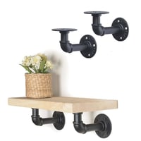 مواسير ماء تستخدم لتركيب أرفف الكتب أو الأرفف العائمة الخشبية. مثالية ...