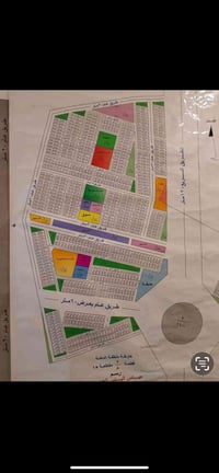 قطع ارض البيع مساحه 100متر وابيع 100 متر الواجه 5 الكلي منطقة الدهنه  ...