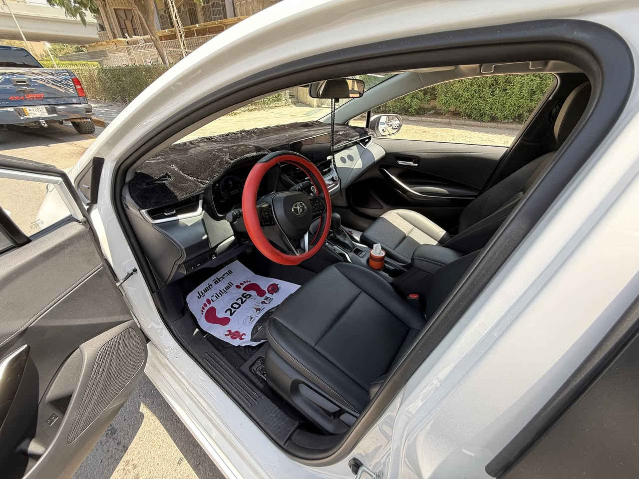 السلام عليكم 
كورلا هايبرد 25 شكل الخليجي تجميع الصين رقم بغداد وسنوية تحويل مباشر ماشية 9000KMوقابل للزيادة السيارة مكفولة كفالة  عامةمن الجاملغ للجاملغ زيروو استعمال منزلي
المواصفات:
 الكشنات جلد اسود٫فتحة٫شاشة دجتل٫رادار امامي٫كاميرة خلفية٫ تحكمات ستيرن٫سياقة ذاتية٫تحديد مسار٫مانع تصادم٫توقف ذاتي عند الاقتراب٫ مودات قيادة٫3سايد بريك اوتو٫اوتوهولد
السعر:165$
للأتصال:***********
