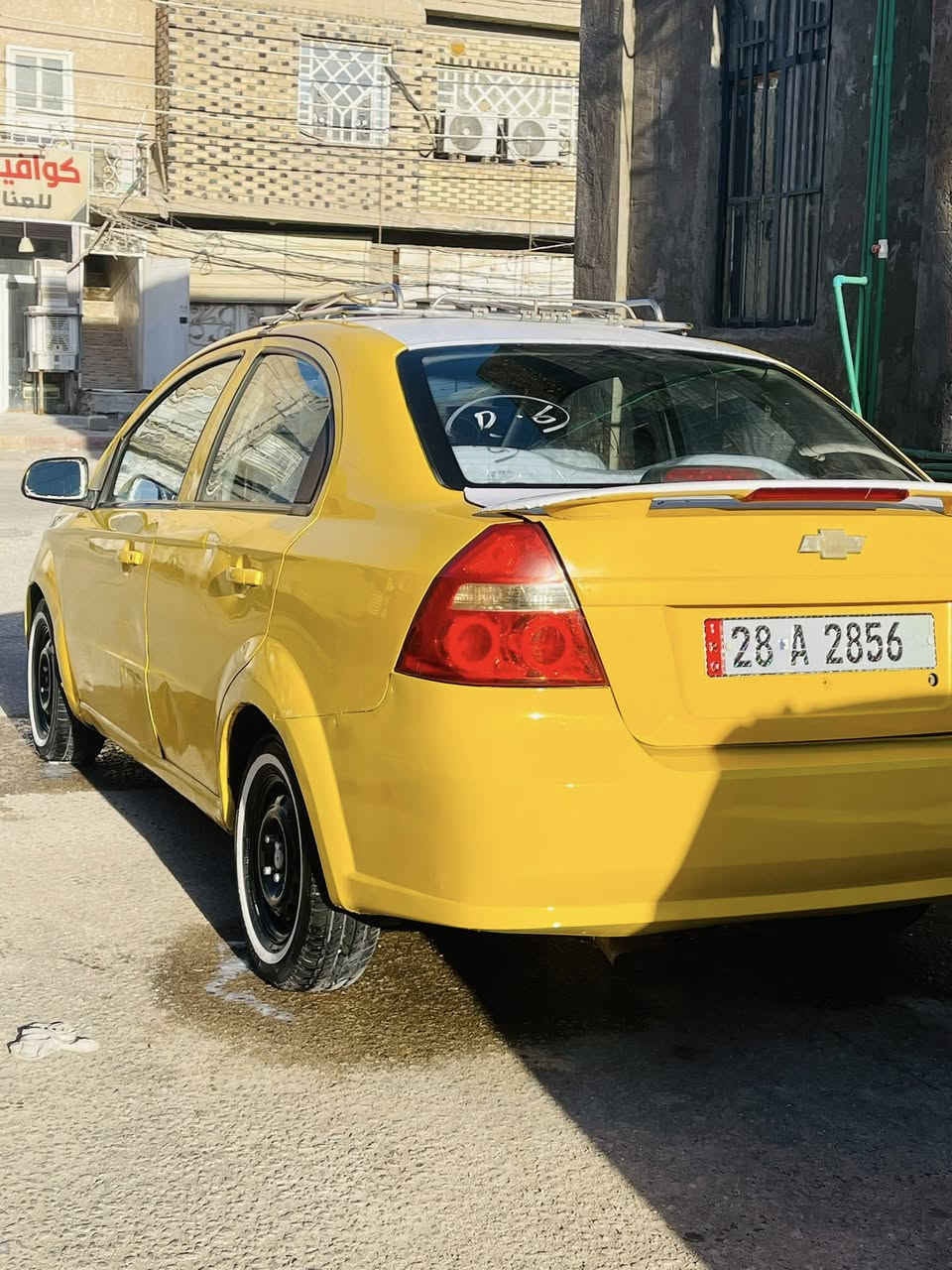 سلام عليكم افيو البيع مديل ٨سياره حلوه ومرتبه وكبل الشارع ما عايزه برغي سياره ما جناي كير مكينه حداديه كله جديده السعر ٥٠وبيه مجال حك الجيه  رقم نجف المكان نجف التواصل على الرقم ***********
