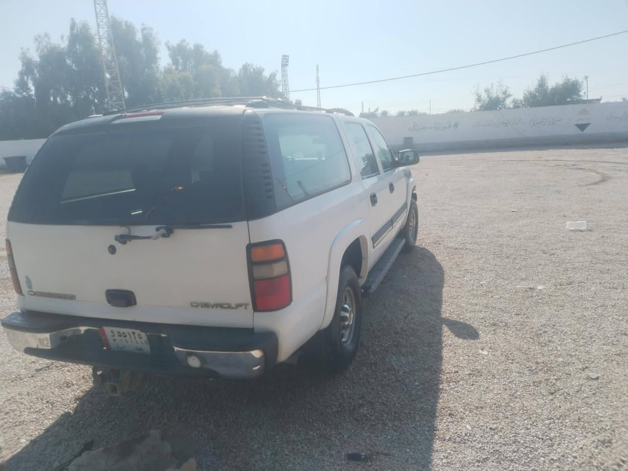 السلام عليكم جي ام سي 2003 كير مكينه جدا  حداديتها تخم تاير جديد سياره جديده جاهزه
سياره دوات بدون ارقام سعرها 35 وبيها مجال *********** عنوان نجف ابو صخير
