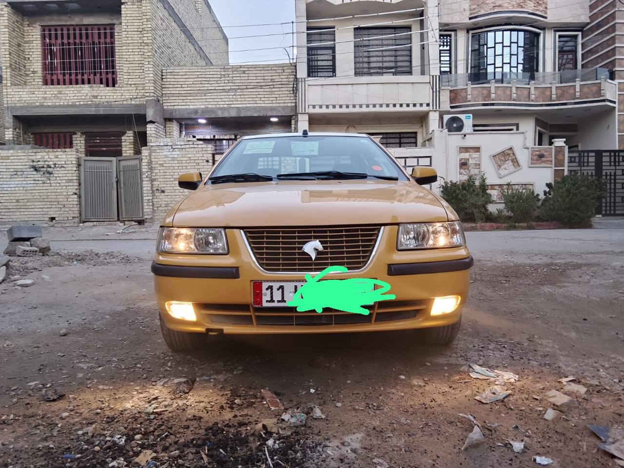 السلام عليكم سمند للبيع 2017رقم انكليزي سنويه لل30سياره نضيفه وجاهزه من كلشي تبريد فول تدفئه تخم تاير جديد السياره احلا من الصوره سعرها63وبيها مجال للاستفسار ***********متواجد واتساب
