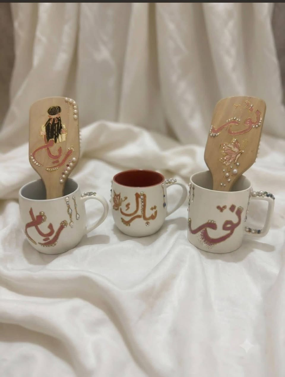 مستعدين لتجهيز جميع التصاميم حسب الطلب 🥰
اعمال يدويه العنوان ديالى بلدروز ويوجد توصيل جميع محافظات العراق ❤️لمسه شامه)


**إذا كنت صاحب هذا الإعلان وتريد حذفه لأي سبب، رجاءا أرسل رسالة إلى الدعم الفني**