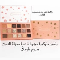 باليت ١٨ لون • مات ولمّاع • توصيل متوفر