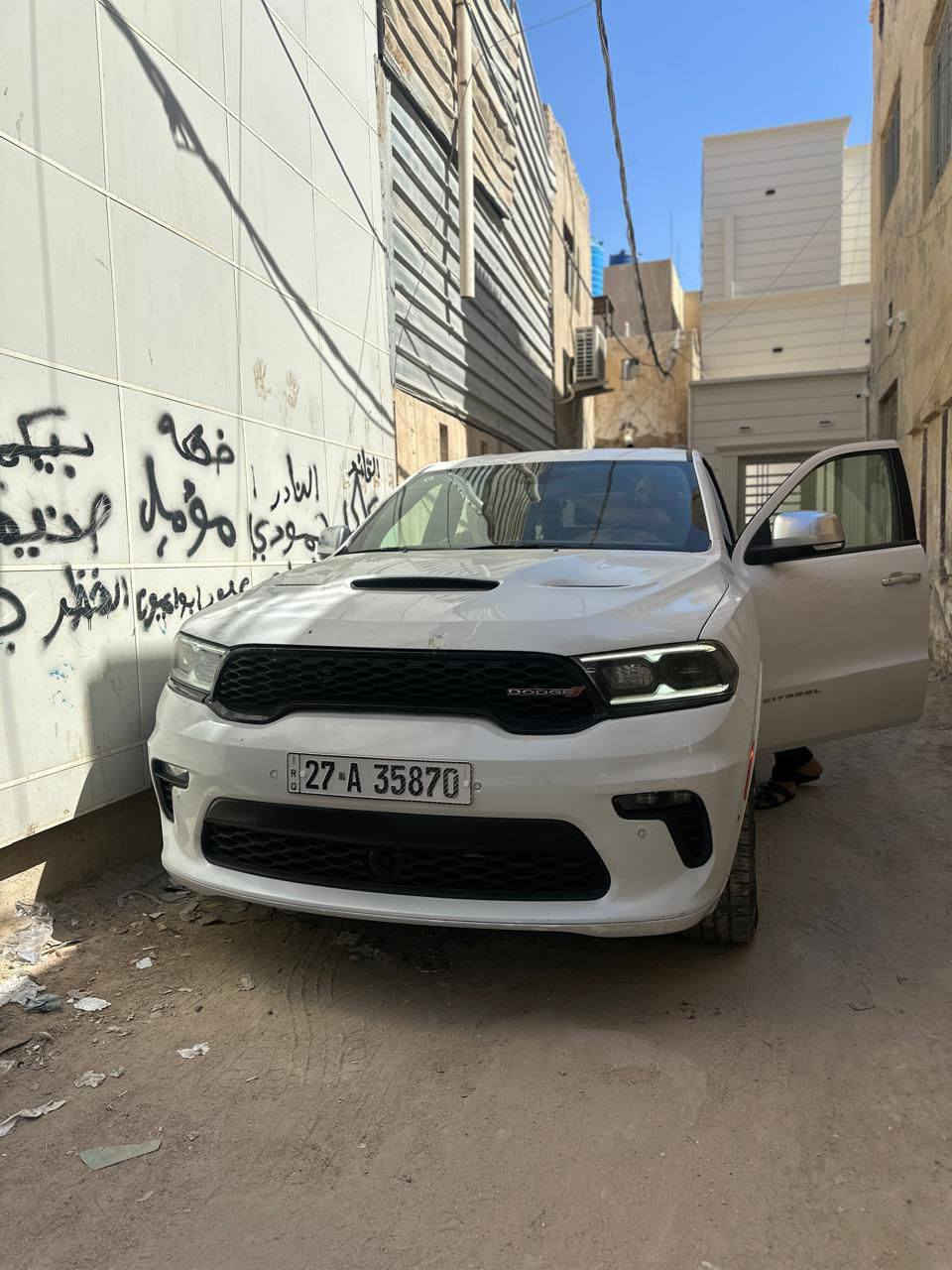 دورنكو 2018 سيتاديل فووول
#اسم_السيارة : دوج دورنكو
#الفئة: سيتاديل
#الموديل: 2018
#اللون: ابيض
#اللوحة: رقم ذي قار الجديد 

#الحادث امامي: تبديل بنيد ودعاميه فقط للتحديث
_____________________________
#الــمــواصــفـــات :-
{1} محرك 6 سلندر 3600
{2} كشنات جلد (اصل)
{3} كاميرا دواره ستيرن
{4} شاشه كبيرة للتحكم في ايعازات السياره
{5} تبريد 3 قطع
{6} لايت زنون + كشاف+ حاجب زنون
{7} عداد المسافة 
{8}رادارات اماميه خلفية
{9} سستم صوت متكامل
{10} تحكم سترين جهتين شفتات
{11} نضام ABS مانع انزلاق
{12} كشنات تبريد تدفئة
{13} هيترات بالمري
{14} ايرباك سليم 
{15} جنطة كهرباء
{16} بصمة 2 باب
{17} اشاير بالمري
{18} تشغيل عن بعد
{19} حساسات خلفية اصل
{20} كشن ذاكرة 
{21} مري قلاب 
{22} كشنات و ستيرن تدفئة 
{23}جنطة  كهرباء 
___________________________

السياره مرمزه 2022


**إذا كنت صاحب هذا الإعلان وتريد حذفه لأي سبب، رجاءا أرسل رسالة إلى الدعم الفني**