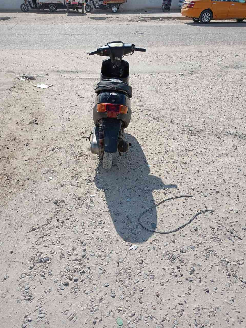 السلام عليكم ورحمة الله وبركاته دراجه بتره ياباني مكينة كارتون فول نعومة شغالة من اول هندر شرط كهربائيات لايت واشاير شغالة كيج السرعة شغال  عمي هاي الدراجه ومكاني ناصريه مركز حي التضحيه شارع العياده 180 الف تاخذة تترحملي ***********
