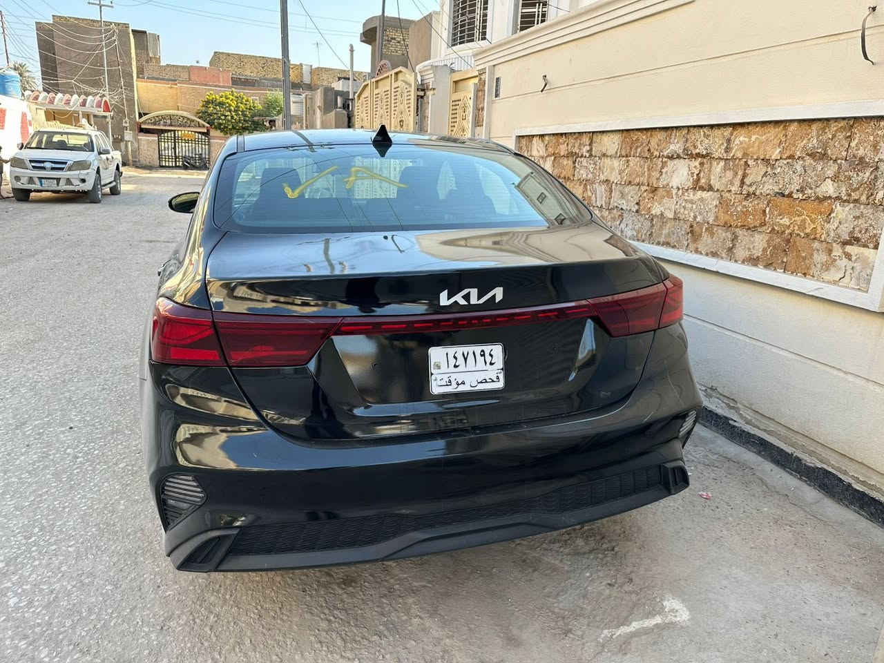 فورتي LXS موديل 2024 لون اسود 
صور الحادث مرفقة بالمنشور
حادث خلفي تبديل دعامية و جنطة خلفية
باقي السيارة كفالة
بجم كبس
3KPF24AD6RE820763 :رقم الشاصي
كشنات قماش
شاشة كبيرة
ابل كار بلاي اندرويد اوتو
محرك 2000
ماشية تقريباً  14000km

السعر 148 وبيها مجال بسيط

للتواصل ارقام:
***********
***********
