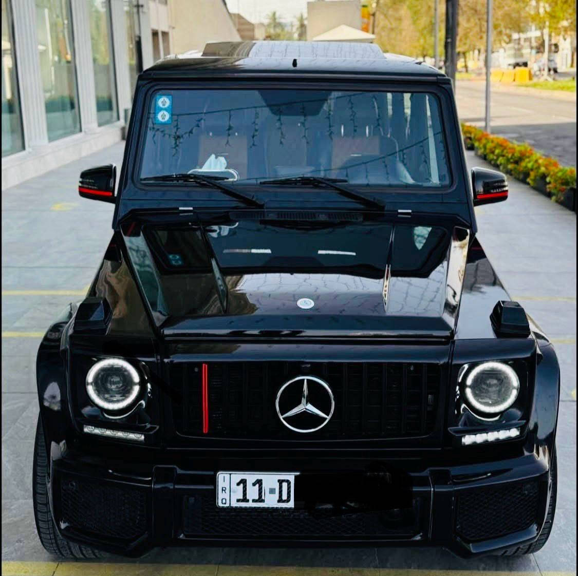 جي كلاس 2016 فئة G63 AMG
خليجي سيارة دفع رباعي نوع المحرك: V8 توين تيربو سعة المحرك: 5.5 لتر 

المقاعد: جلد فاخر (Designo) بخواص التدفئة والتبريد والمساج 

شاشات الاساسية +عدد 2 في المقاعد 

فتحة سلايد 

نظام صوتي محيطي فاخر 

المكابح نظام منع انزلاق (ABS) مع نظام الثبات 

محدد سرعة

السيارة مغلفة اسود 

بيهة صوت كزوز مخيف 

رقم بغداد جديد و هزة جديد  شبه مميز

العنوان بغداد القادسية مجمع الوزراء

***********
