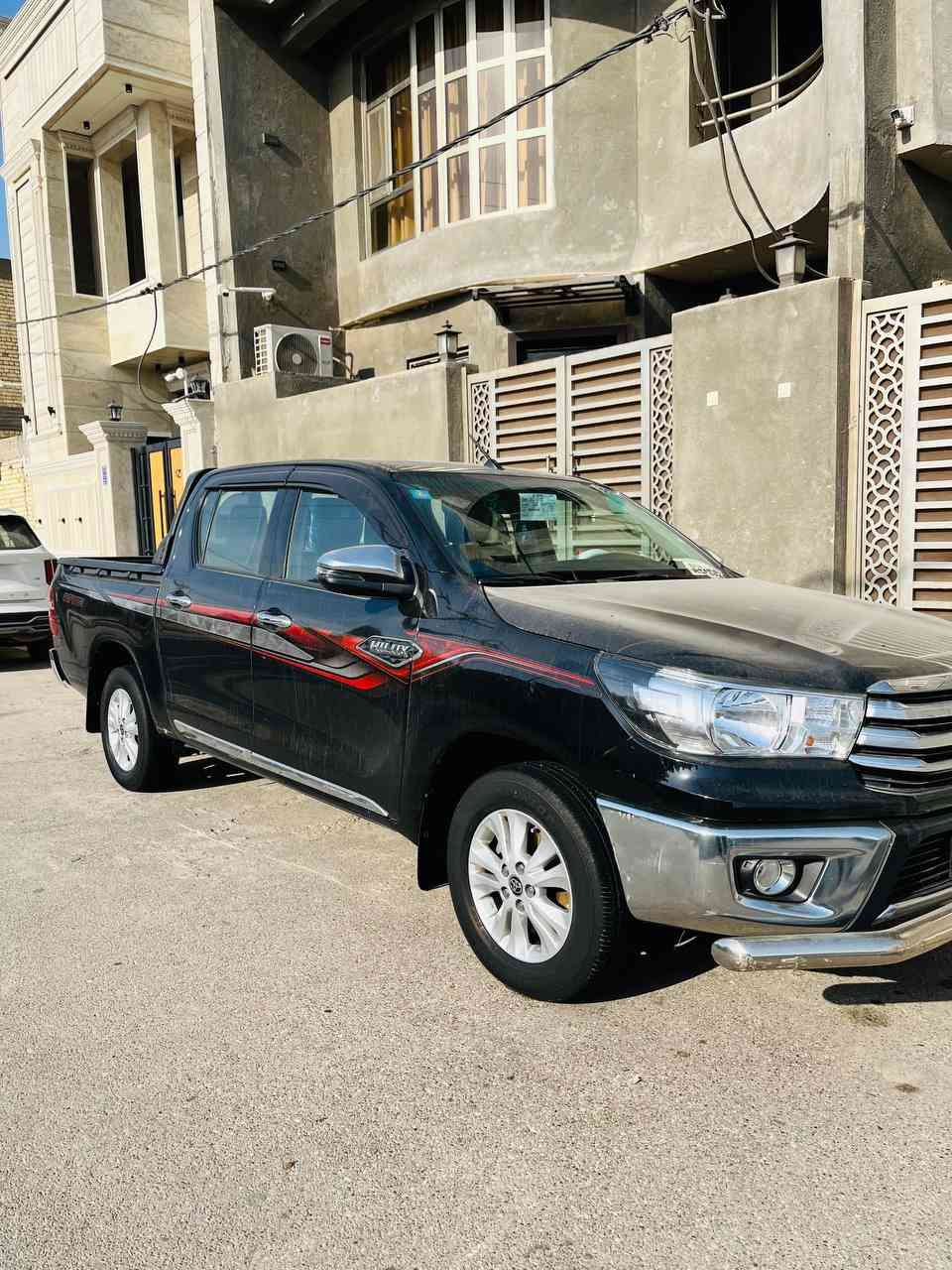 سلام عليكم تويتا هايلوكس 2023ساز مغلفه(ppfبالكامل) رقم بغداد الدولي مميز تحويل مباشر مكفوله كفاله عامه 
أوقات الاتصال من 12ضهرأً إلى 12ليلاً
***********
