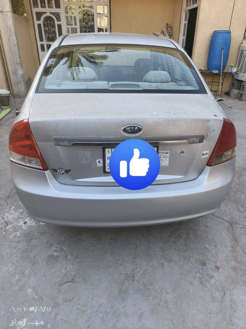 كيا سبكترا موديل 2008 وراد امريكي لون سلفر رقم ديالى محول انكليزي سياره جاهزه خير من الله هزه بشهر ال3 مسويها سنويه ل29 بسمي تحويل ثاني يوم مشروع وطني سياره بلاد مابيها أي ضرر فقط مبدل بنيد محرك 2000 كهربائيات كلها شغاله 
زوج تايرات جديد امامي صدر خلفي وامامي جديد وحداديه تدفئه و تبريد ثلج شديت منضومه جديده كامله راديتر فريز حار وبارد كمبريسر حاويه صونده حار وبارد
سنتر لوك كير ومحرك كفاله سبير جك 
السعر 90 وبيها مجال. العنوان محافظة ديالى ناحية هبهب
***********
