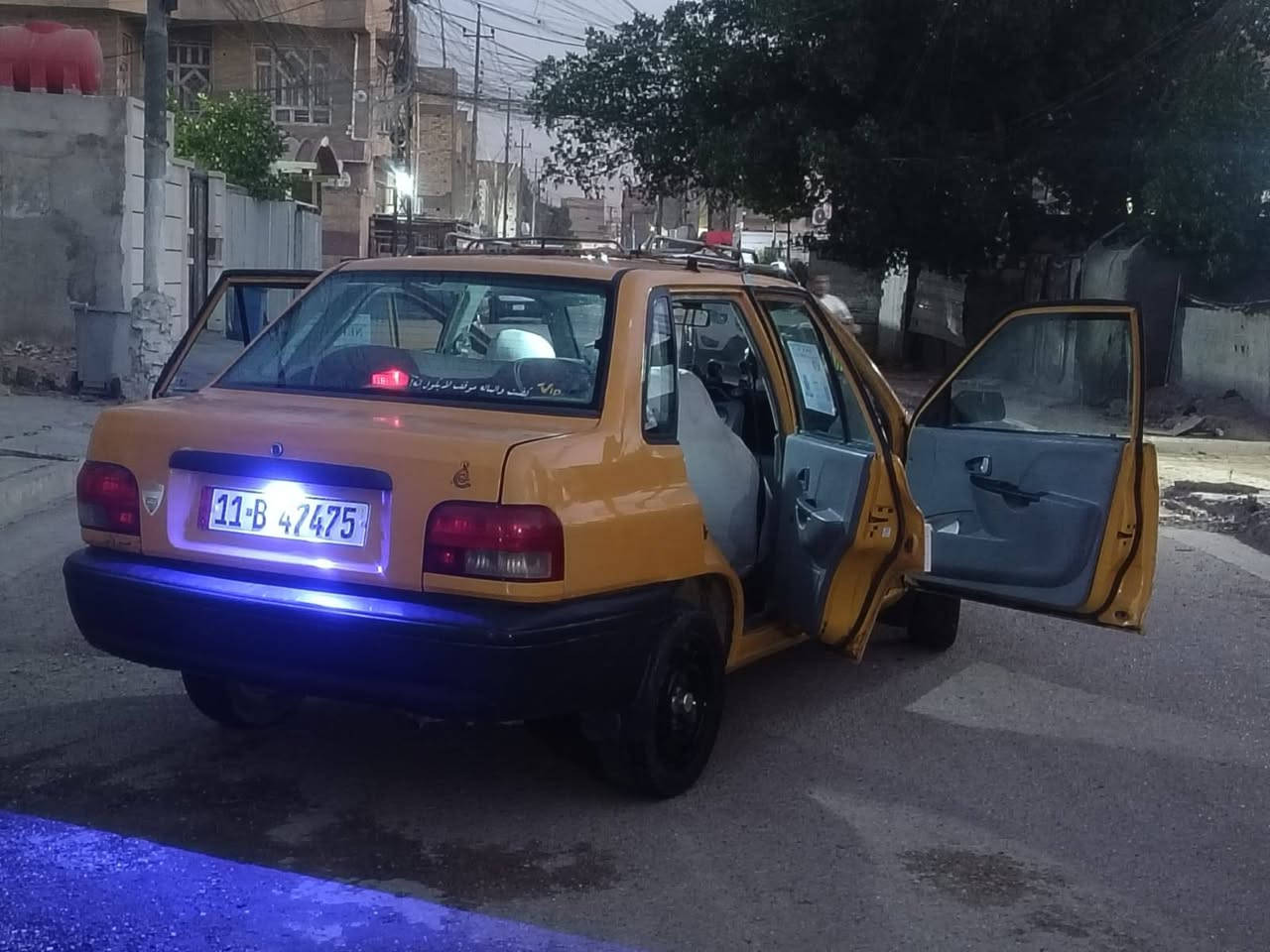 السلام عليكم سايبا موديل ٢٠١٢ رقم انكليزي مصفره هيئه وغرامات السعر ٣٠ وبيهه مجال ***********
