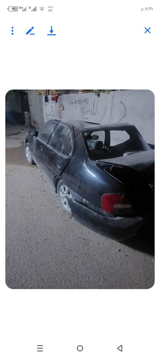 سيارة متضررة ضربتها قوية من الخلف السيارة نيسان التيما موديل 2001رقم انكليزي شمالي تحويل مباشر السعر من الاخير 7ورقات المكان الصقلاوية ت***********ت***********
