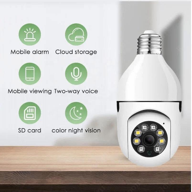 كاميرا مراقبة Wifi بث مباشر
متعددة الأستخدام للمحلات والبيوت وغرف الأطفال
تستطيع من خلال هاتفك تؤمن على نفسك وأهلك
المواصفات : 
• التحكم بالأتجاهات من خلال الهاتف 360 درجة
• تتجه الكاميرا على المار تلقائياً
• أرسال اشعارات الى الهاتف للتنبيه
• في حالة نزع أو سرقة الكاميرا فسوف تقوم بألتقاط صورة وأرسالها تلقائياً الى الهاتف
• تحتوي الكاميرا على مايكروفون وسماعة للنداء
• من خلال الهاتف تستطيع مراجعة تسجيل الايام الماضية التي سجلت لأسبوعين
• نظام رؤية ليلية ملونة
• أمكانية أضافة بطاقة ذاكرة للتسجيل
• مقاومة للماء
• أيعاز بأصدار صوت الإنذار في حالة وجود حركة غير طبيعية
• أمكانية الزوم
• تربط مع شبكة Wifi
• أمكانية ربطها عوضاً عن أي مصباح كهربائي

السعر 15000الف توصيل مجاني


**إذا كنت صاحب هذا الإعلان وتريد حذفه لأي سبب، رجاءا أرسل رسالة إلى الدعم الفني**