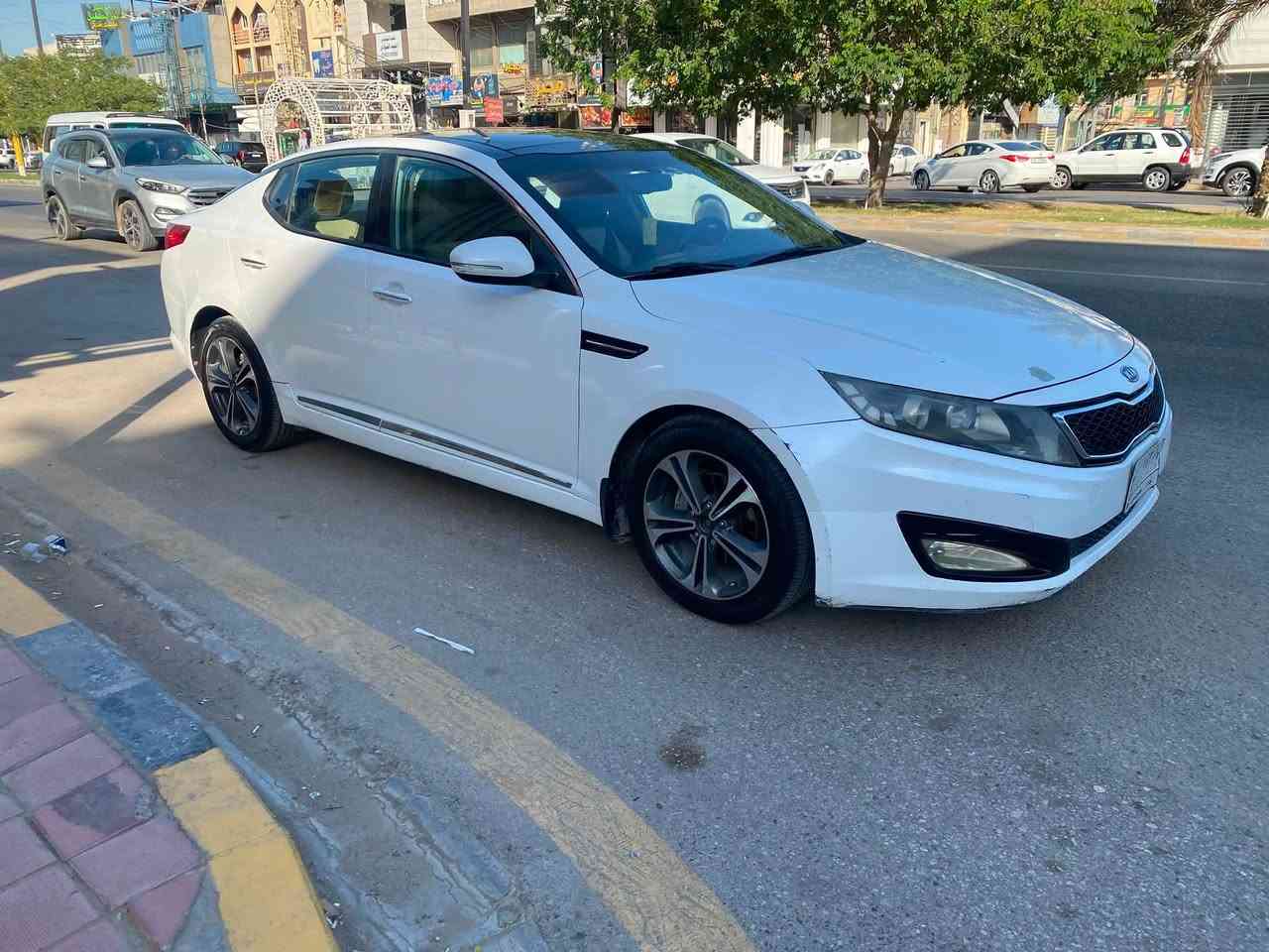 كيا اوبتما موديل ٢٠١١ مكينه ٢٠٠٠ رقم بغداد مواصفات فول ماعدا البصمه
كفالة عامه ماعدا شبر بارد في الجاملغ الخلفي 
السعر 127 وبيها مجال 
مكان نجف رقم ***********
